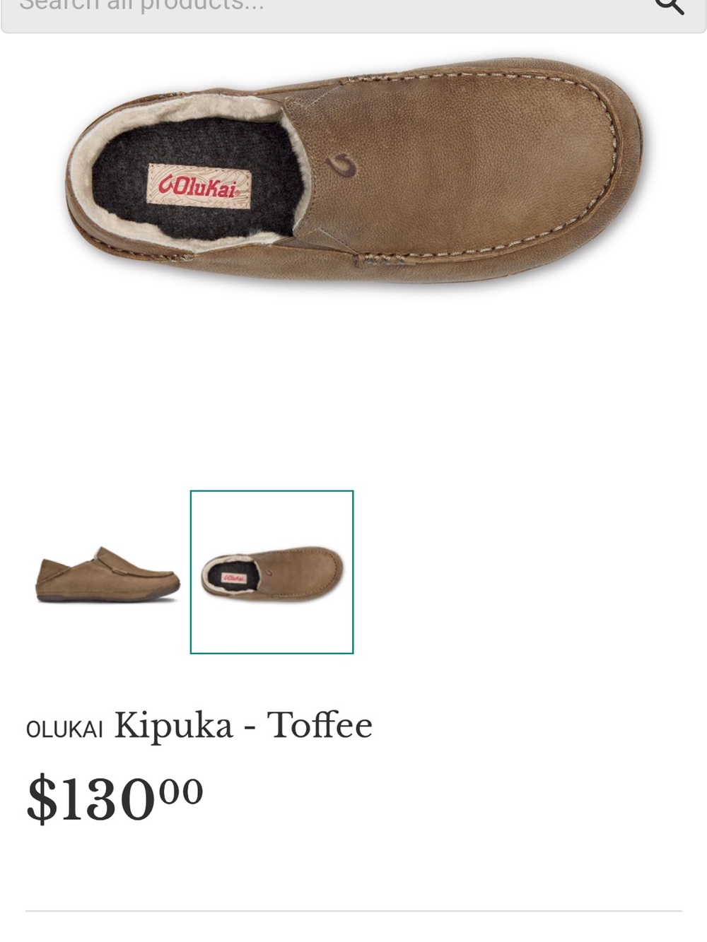OLUKAI Sz 12 Brown Leather Kipuka Hulu Slippers Orig $130